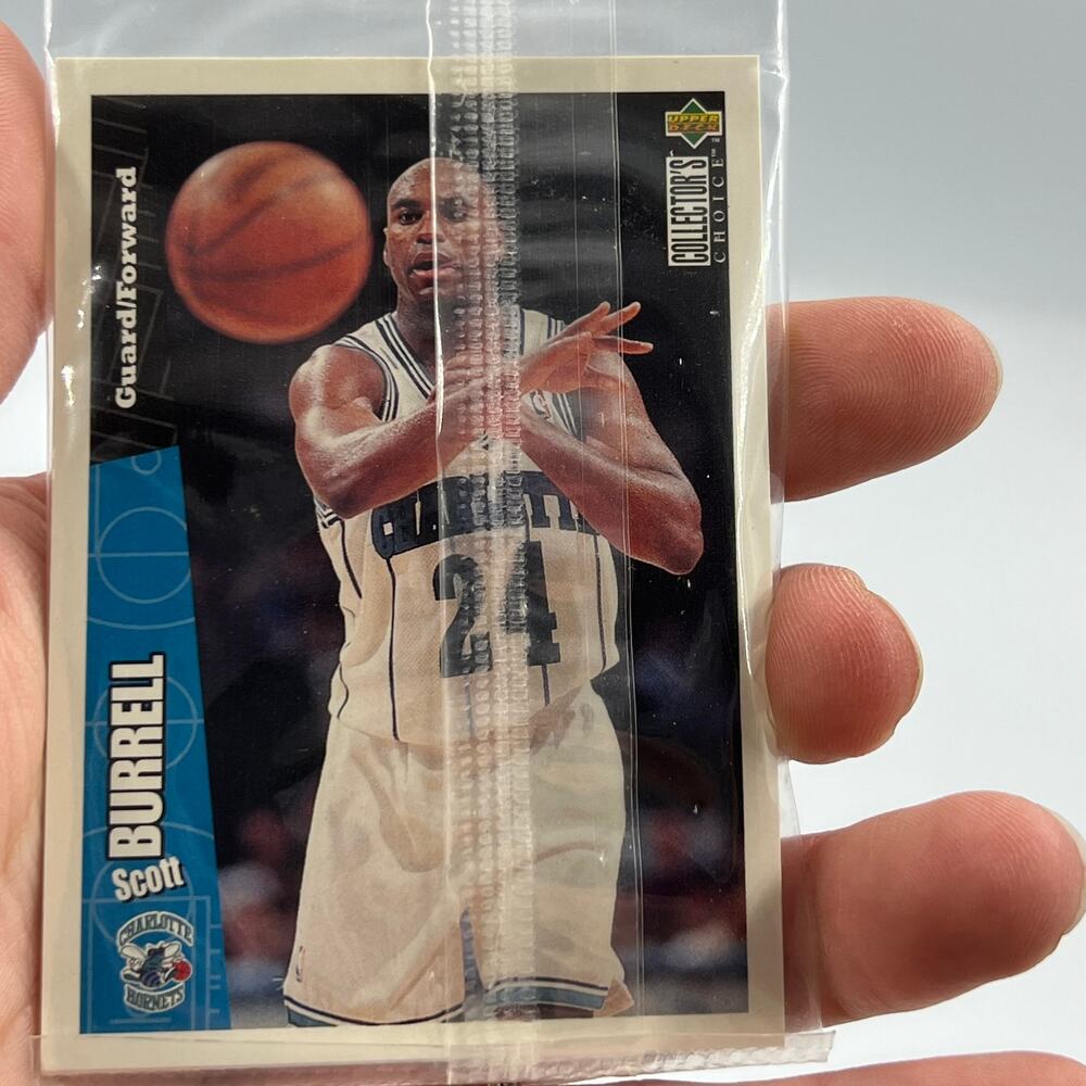 Vintage 1990's Upper Deck Basketball Cards SEALED‎ 6 Long Montross Reid Burrell - Picture 6 of 10